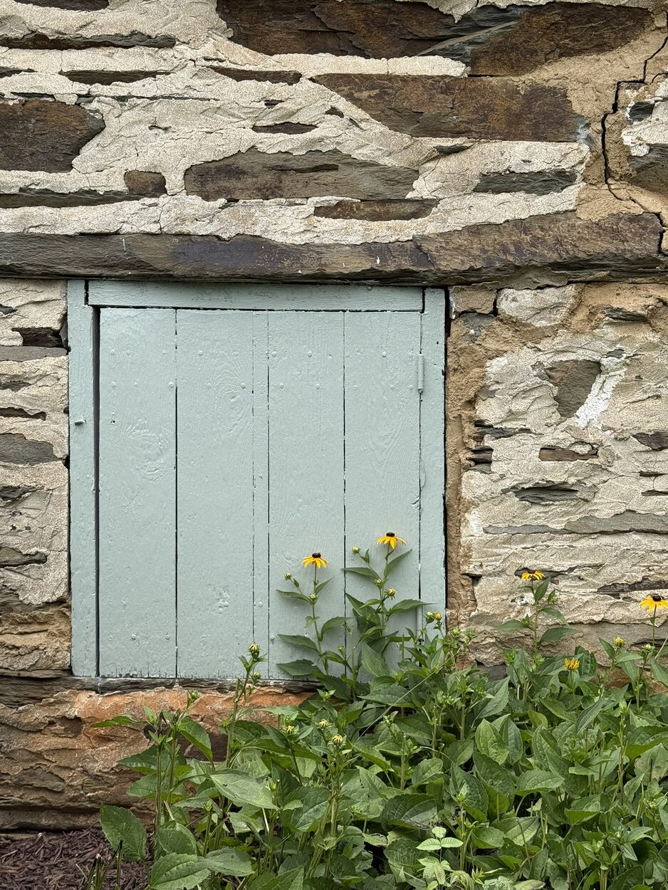 Exterior of the summer kitchen at Small House Studio